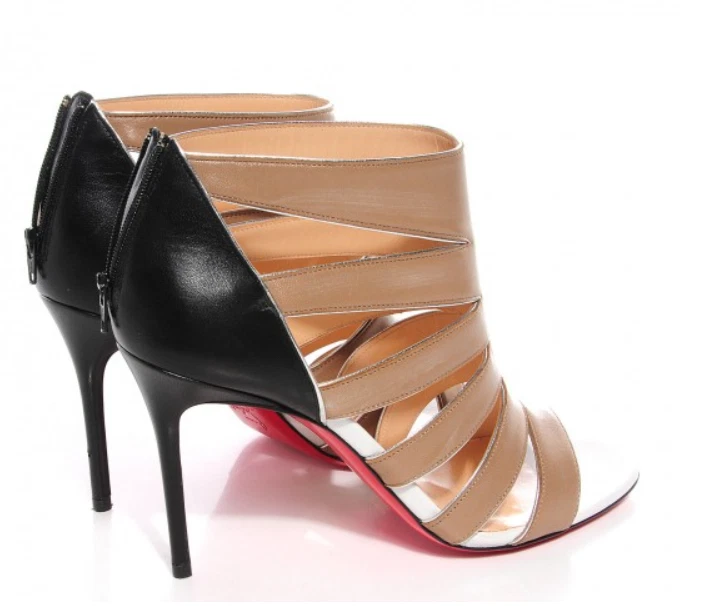 Christian Louboutin BEAUTYK 85 KID 鞋 Stilletto 39 美国尺码 8 米色 穿过一次-