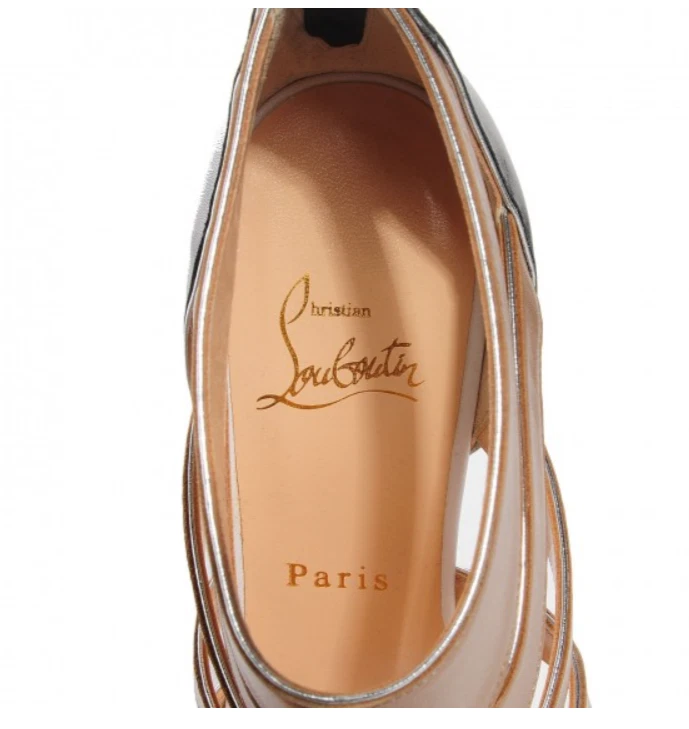 Christian Louboutin BEAUTYK 85 KID 鞋 Stilletto 39 美国尺码 8 米色 穿过一次-