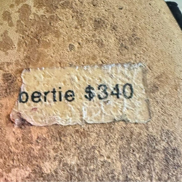 Kate Spade Bertie 露趾高跟鞋 7.5 黑色麂皮绒花朵蝴蝶结经典高跟鞋-