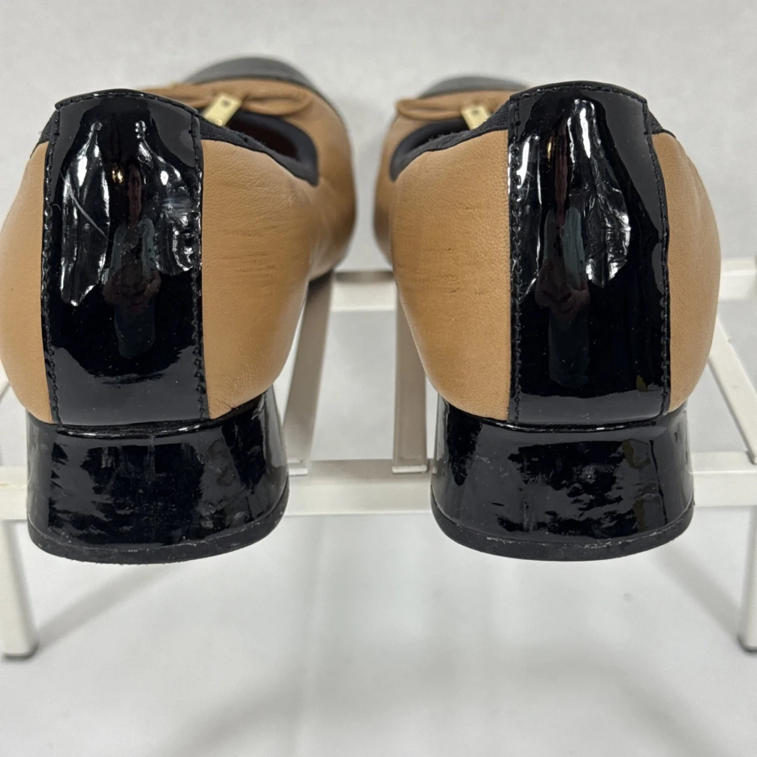 Vionic Mod Daphne 一脚蹬低跟皮革黑色棕褐色女鞋美国 8.5-