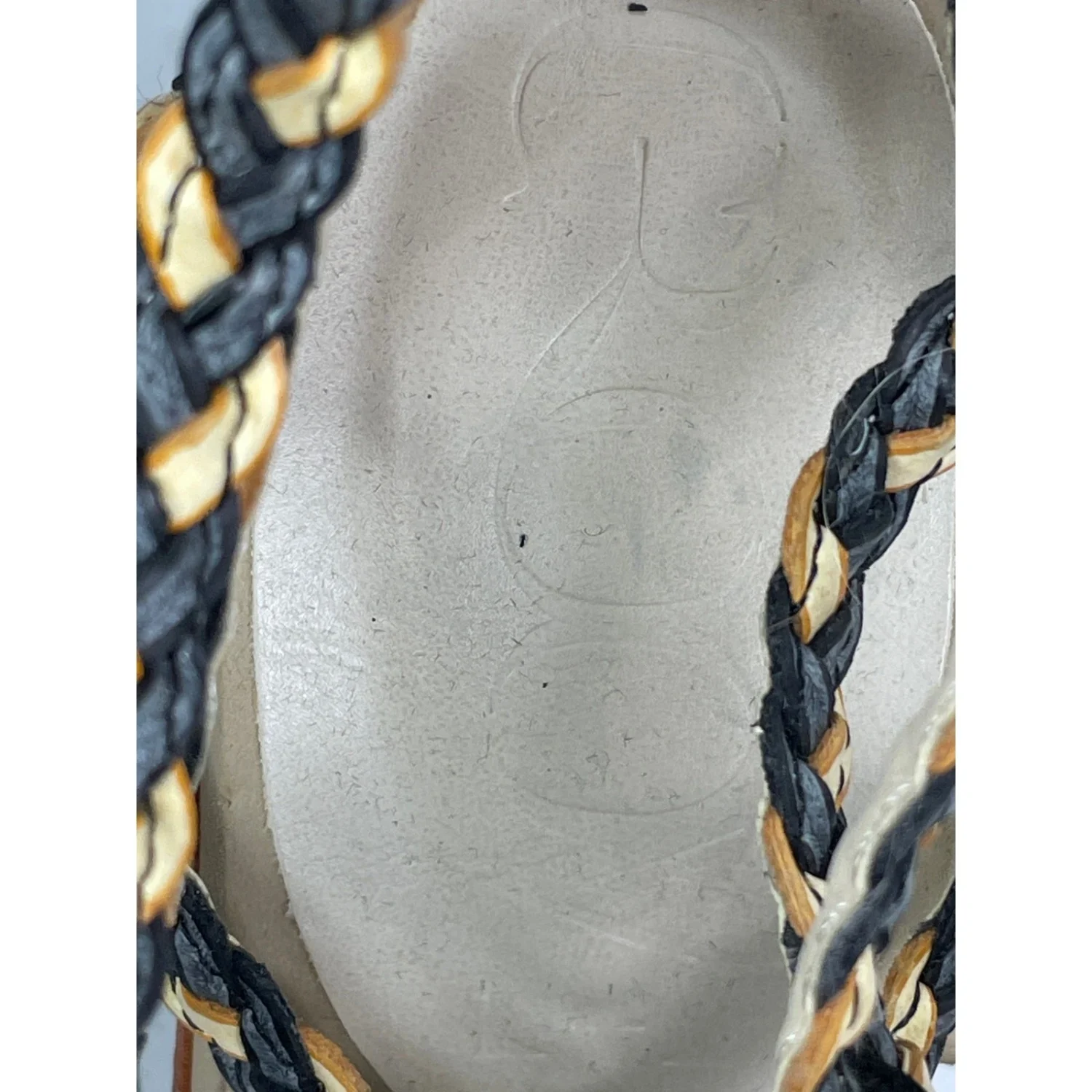 Groove Addison 女式编织系带粗跟绑带凉鞋 8.5 码-