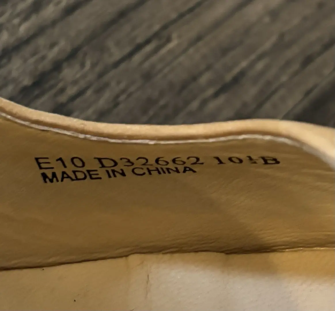 Cole Haan 皮革棕褐色高跟鞋性感露趾女式正装 10.5 B 码-