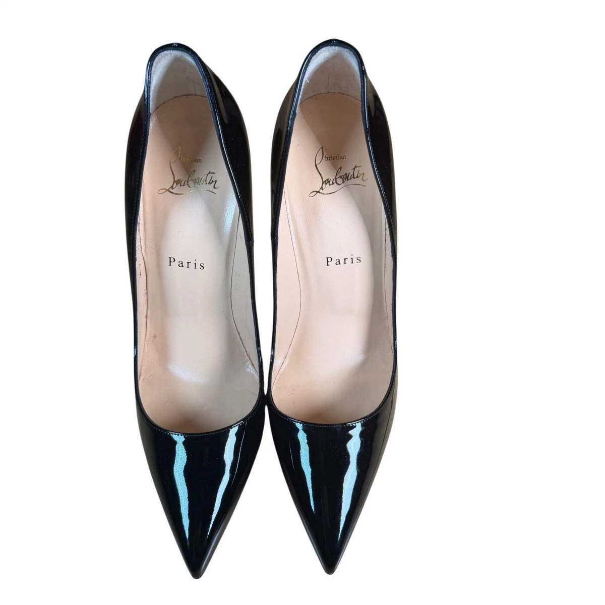 Christian Louboutin So Kate 120 泵黑色漆皮尺寸 EU 39 US 9-