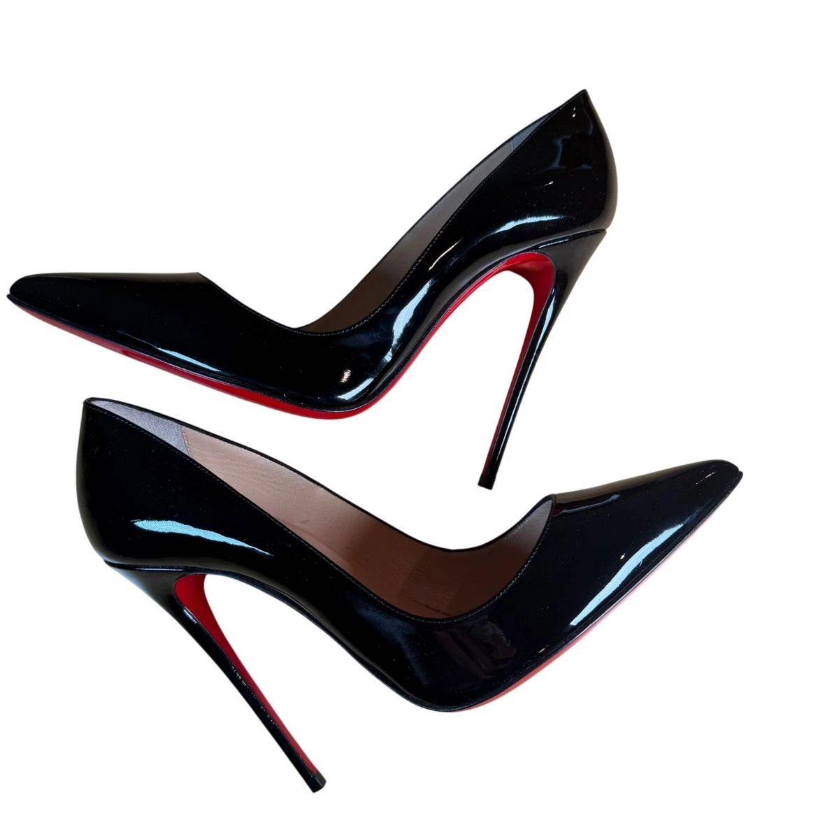 Christian Louboutin So Kate 120 泵黑色漆皮尺寸 EU 39 US 9-