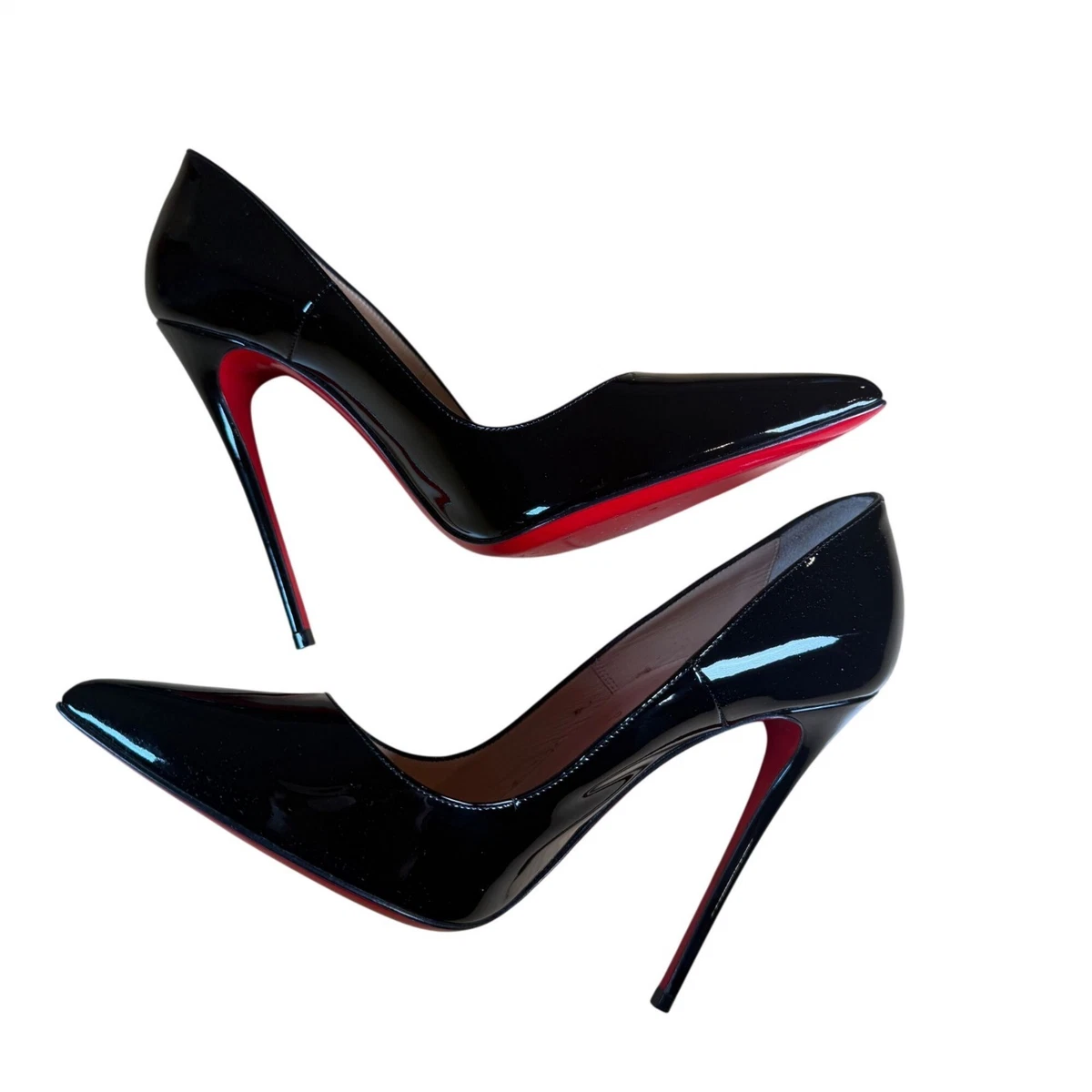 Christian Louboutin So Kate 120 泵黑色漆皮尺寸 EU 39 US 9-