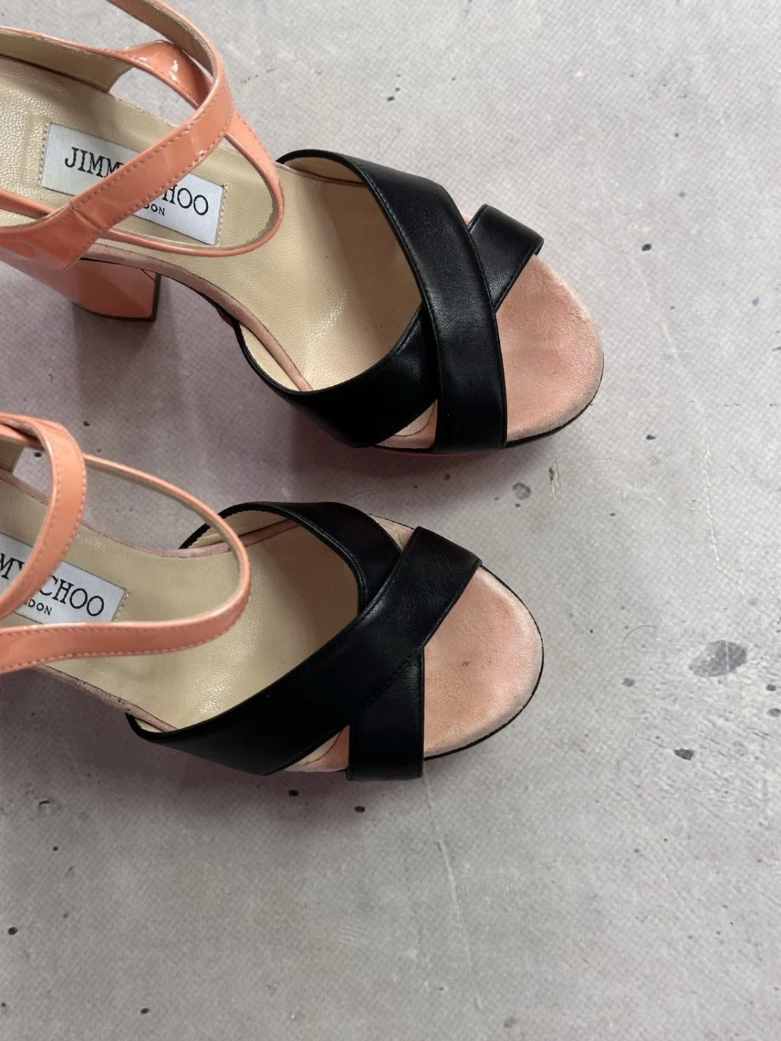Jimmy Choo Tiber 厚底凉鞋 高跟鞋 名人 Adèle Exarchopoulos-