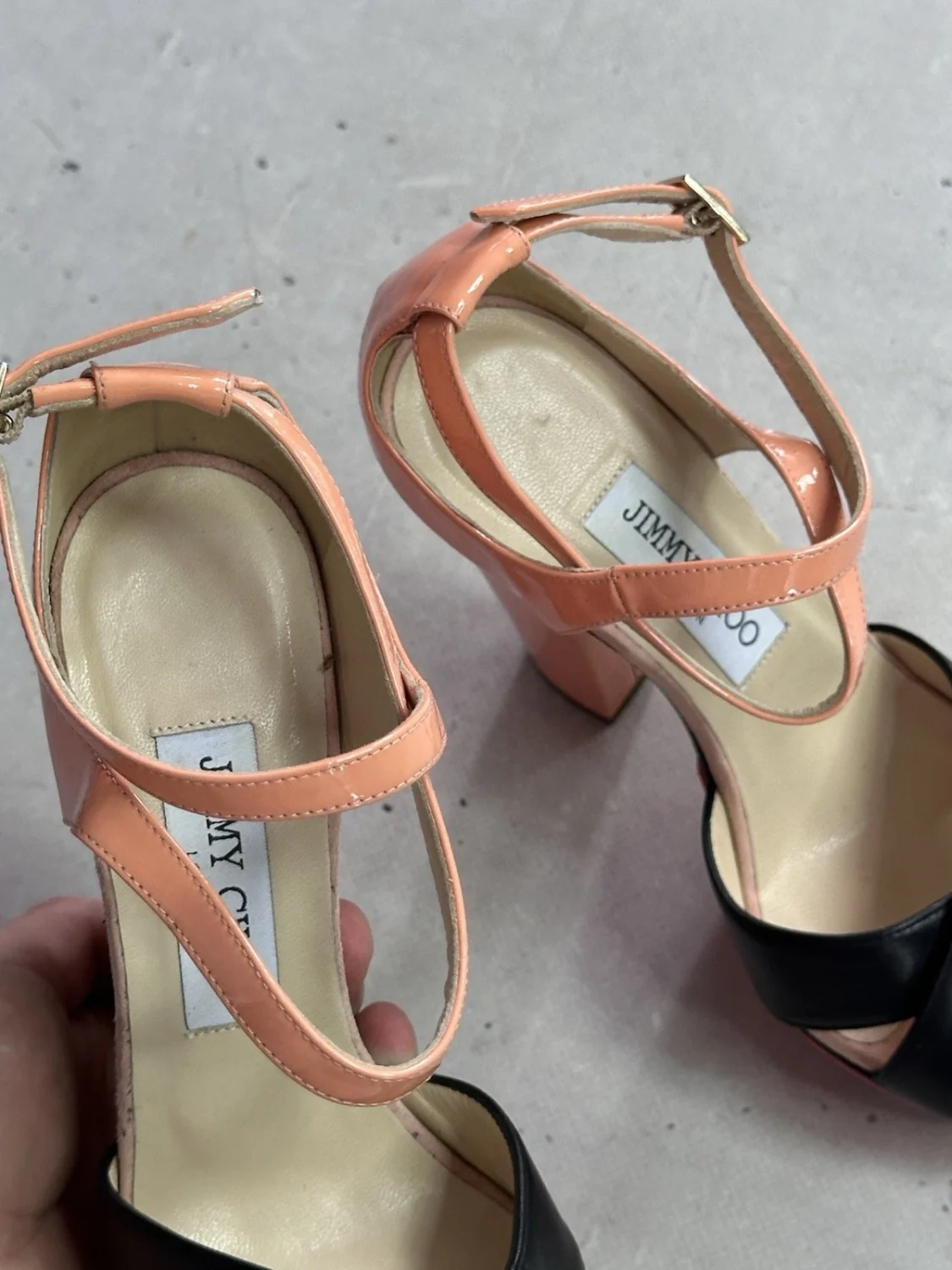 Jimmy Choo Tiber 厚底凉鞋 高跟鞋 名人 Adèle Exarchopoulos-