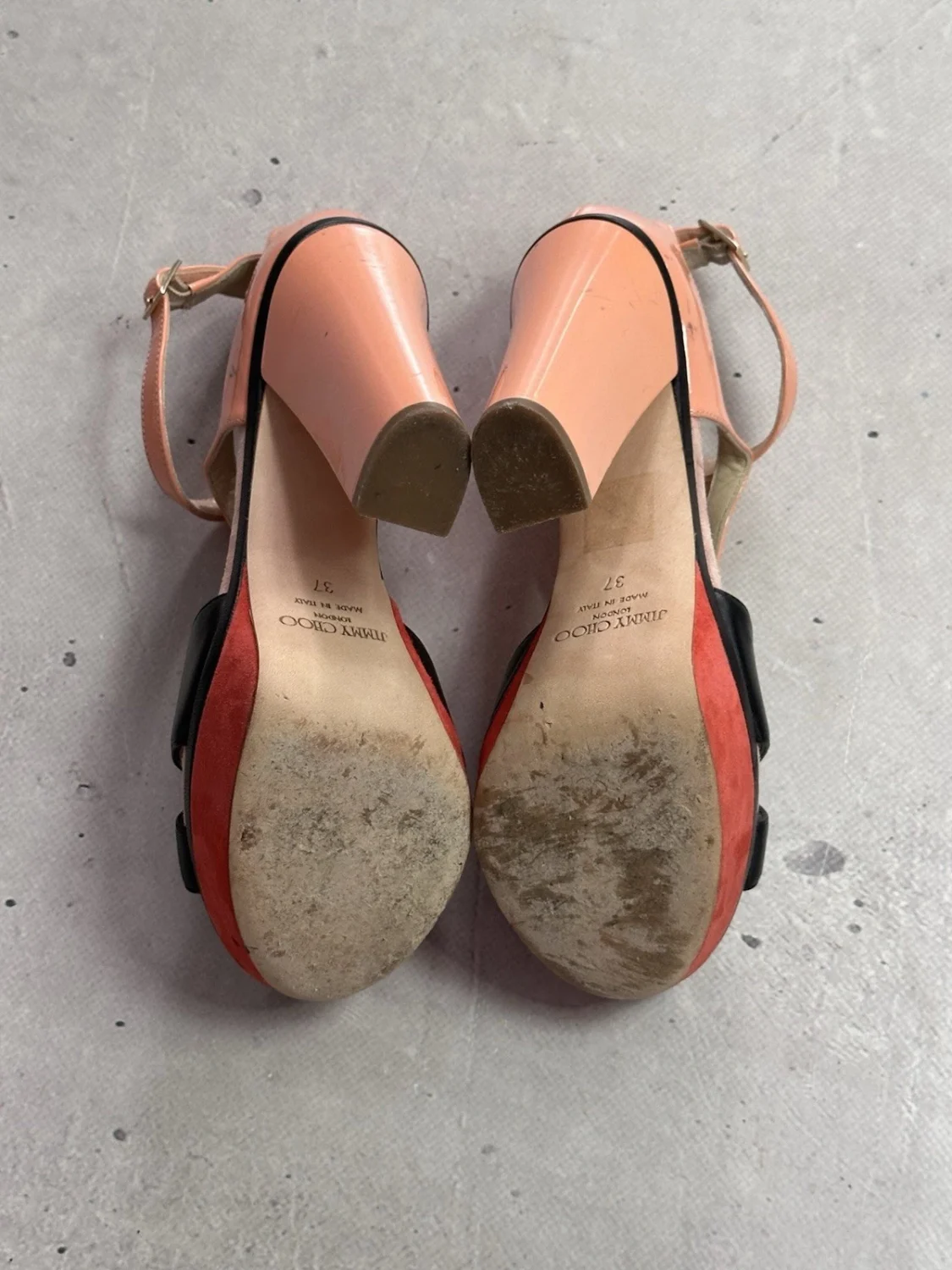 Jimmy Choo Tiber 厚底凉鞋 高跟鞋 名人 Adèle Exarchopoulos-