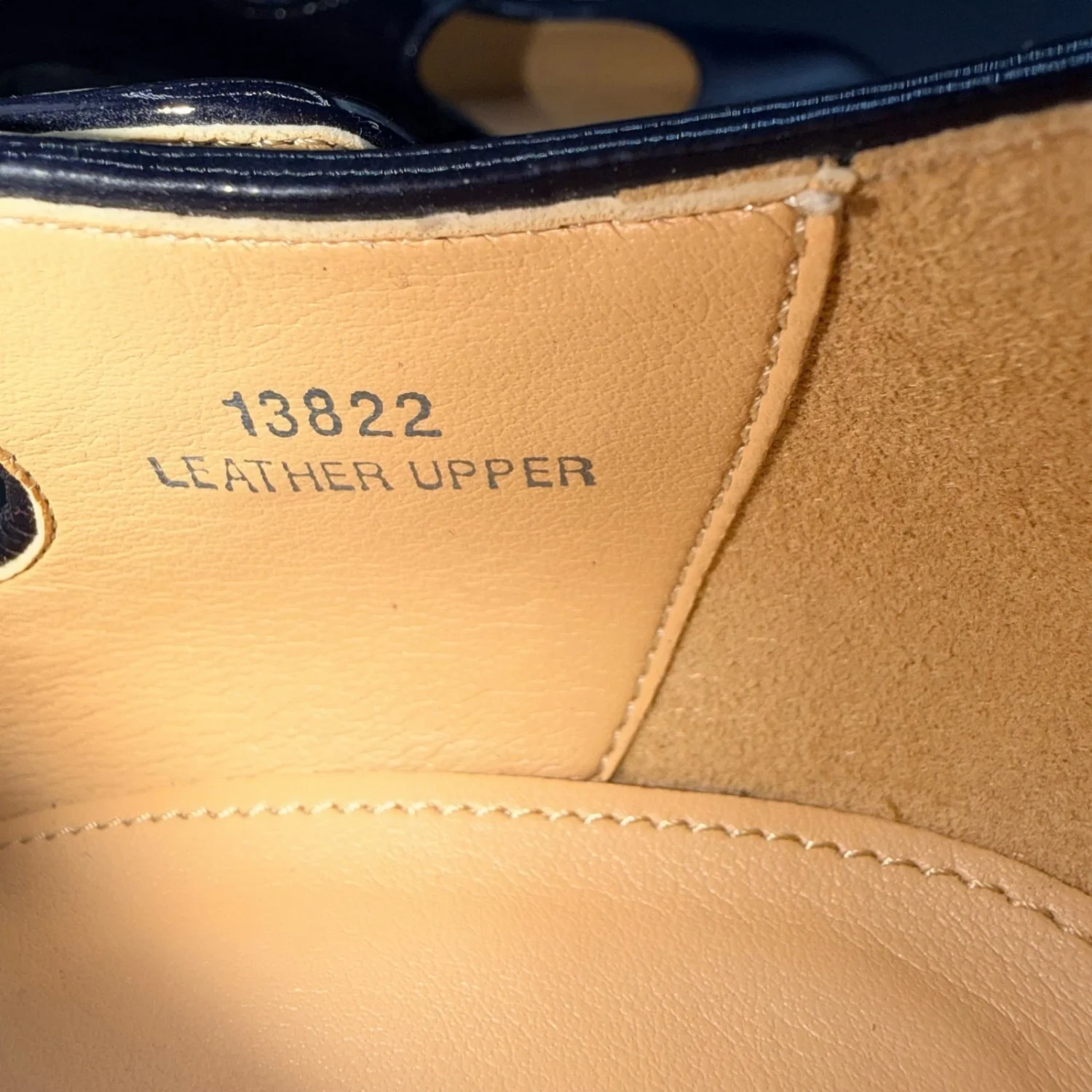 J.Crew Mona 海军蓝漆皮双带 Mary Jane 高跟鞋 8 码-