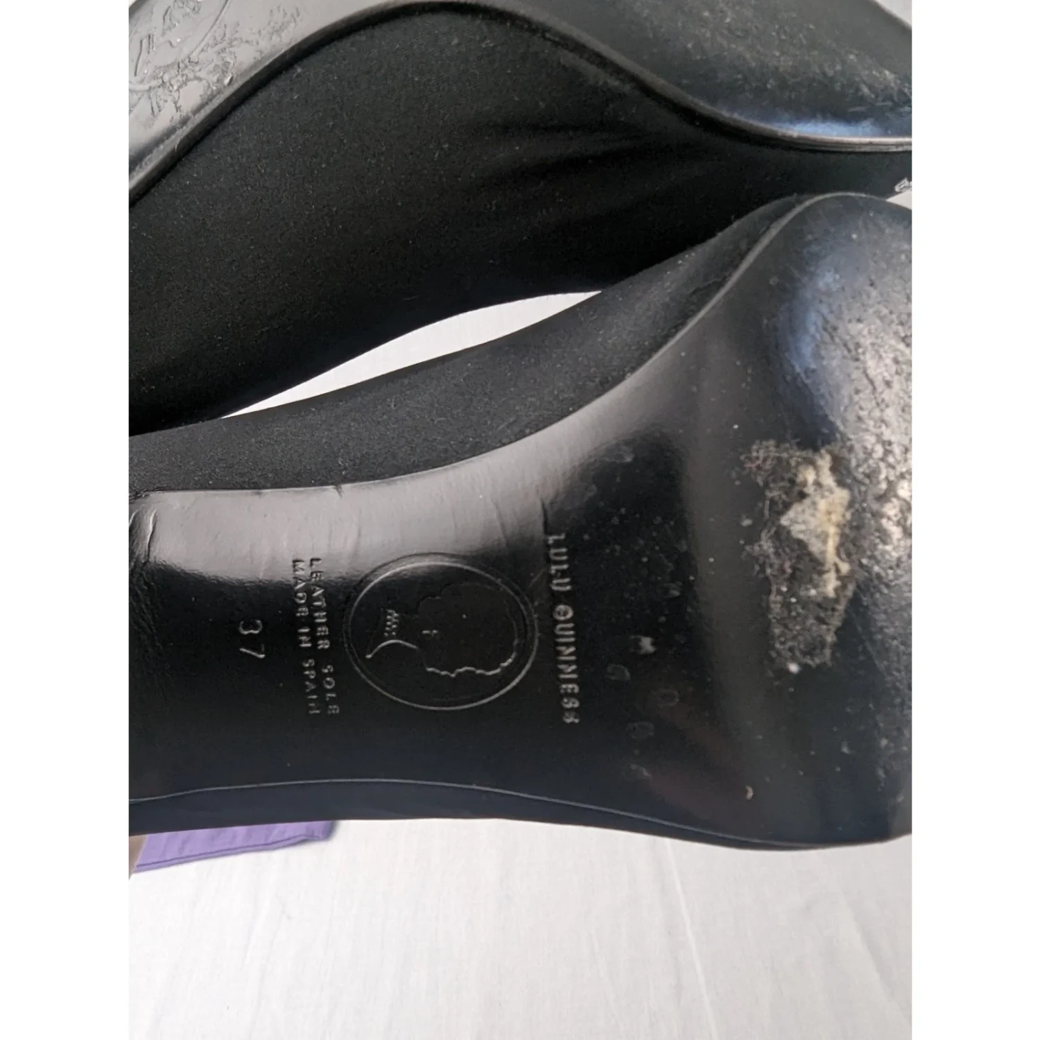 露露吉尼斯高跟鞋水钻装饰新年派对正式婚礼宾客-