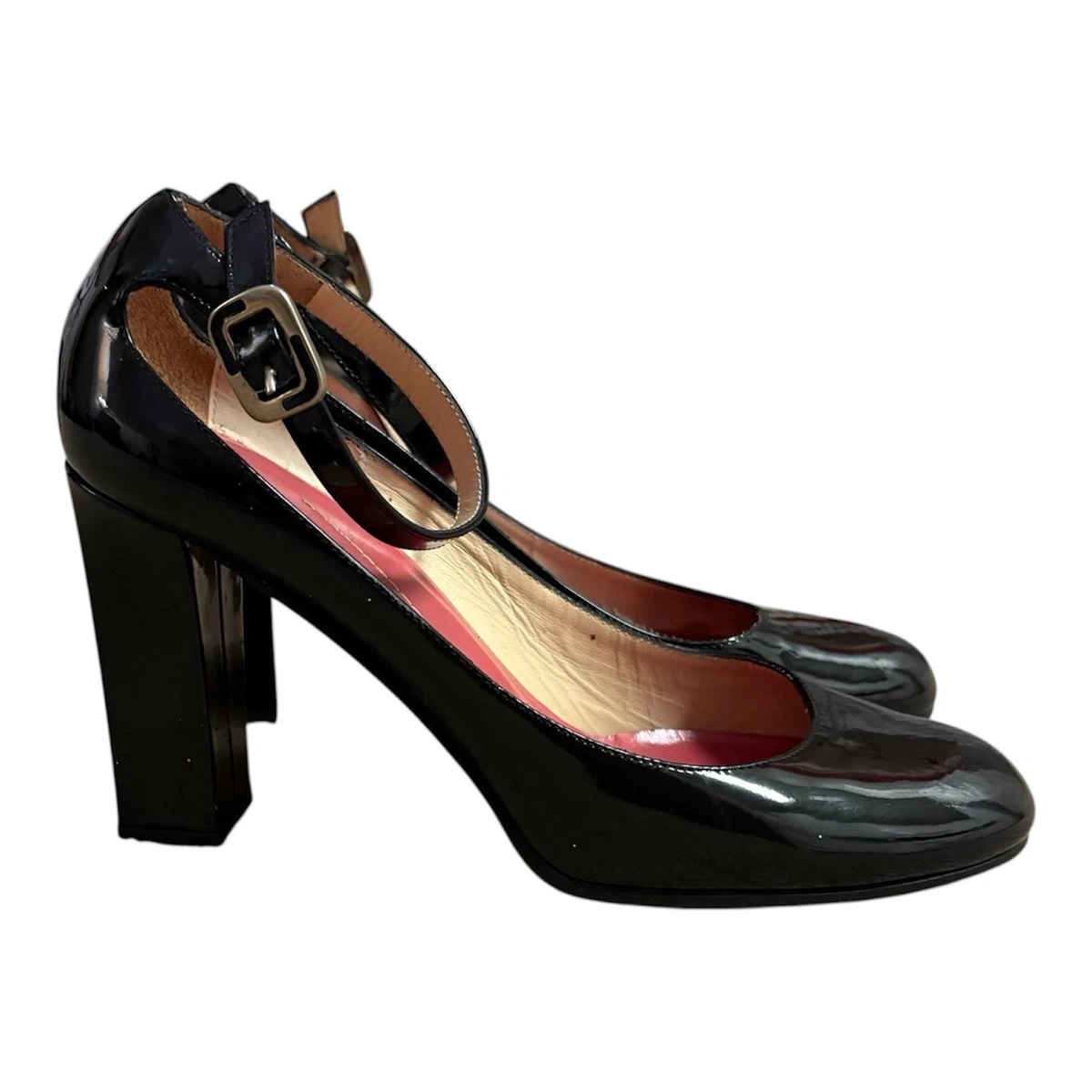 KATE SPADE NEW YORK 女式黑色漆皮 Kameron 泵 7.5 码-