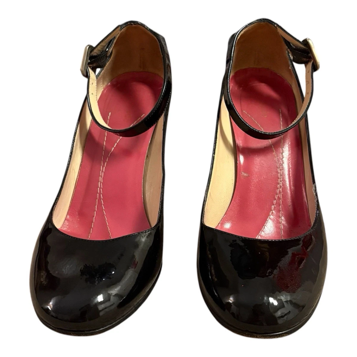 KATE SPADE NEW YORK 女式黑色漆皮 Kameron 泵 7.5 码-