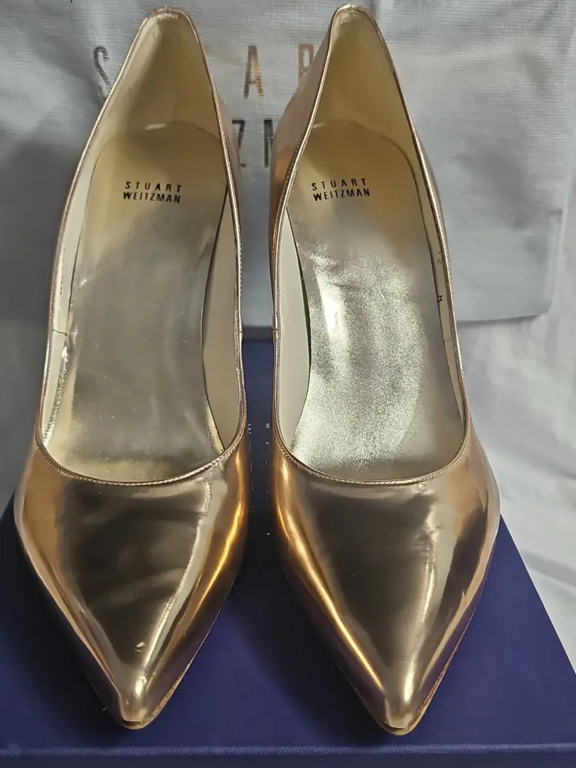 Stuart Weitzman Nouveau 系列 Rose Specchio 尺寸 12M-
