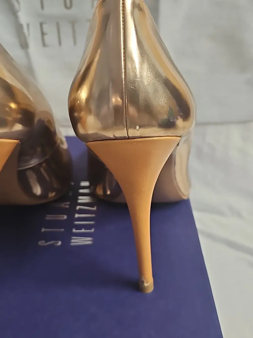 Stuart Weitzman Nouveau 系列 Rose Specchio 尺寸 12M-