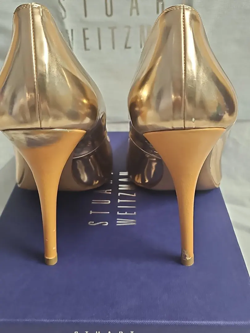 Stuart Weitzman Nouveau 系列 Rose Specchio 尺寸 12M-
