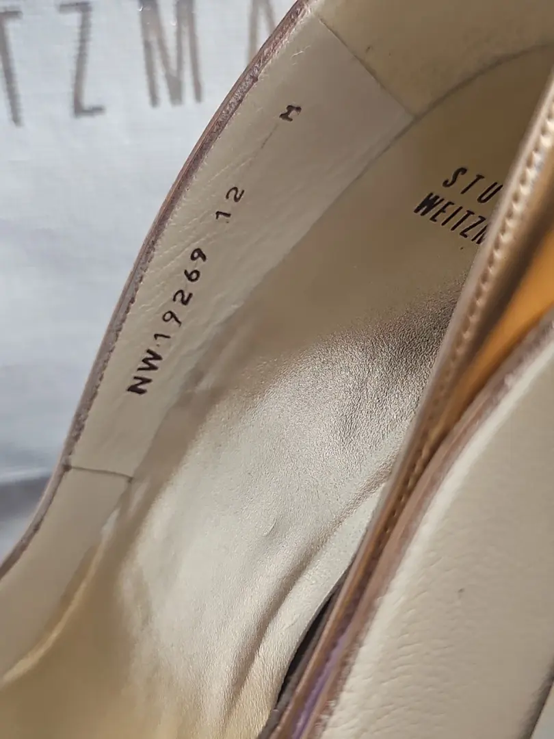 Stuart Weitzman Nouveau 系列 Rose Specchio 尺寸 12M-
