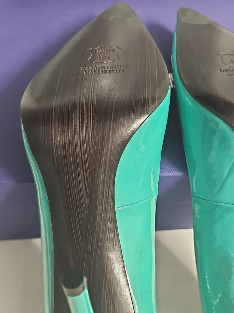 Stuart Weitzman Naughty Collection Atoll Aniline 尺寸 12W-