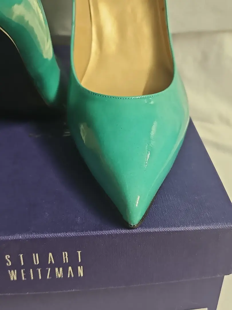 Stuart Weitzman Naughty Collection Atoll Aniline 尺寸 12W-