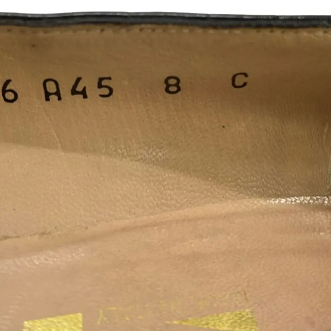 Salvatore Ferragamo女式黑色皮革高跟鞋-