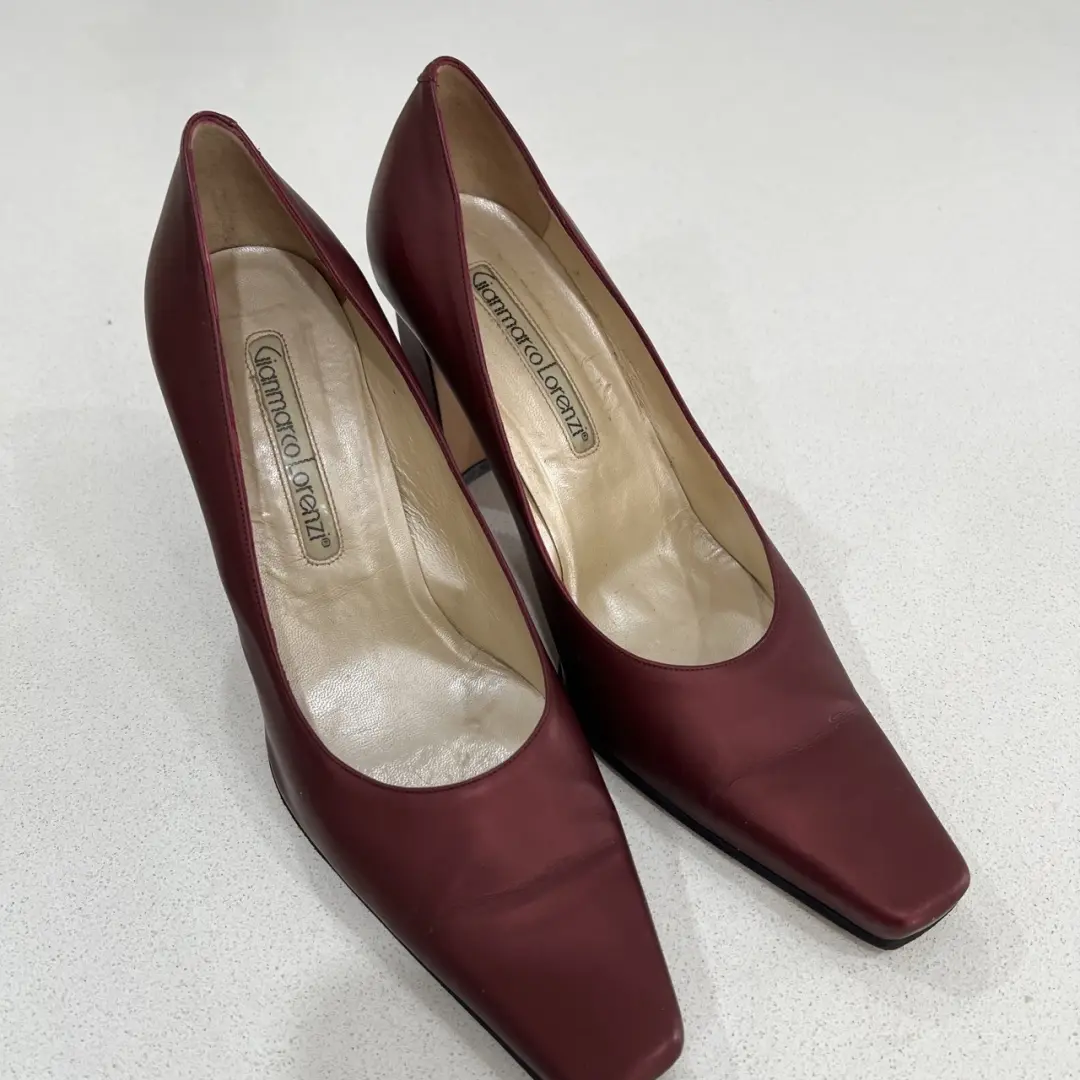 Designer Gianmarco Lorenzi womens shoes size 39.5