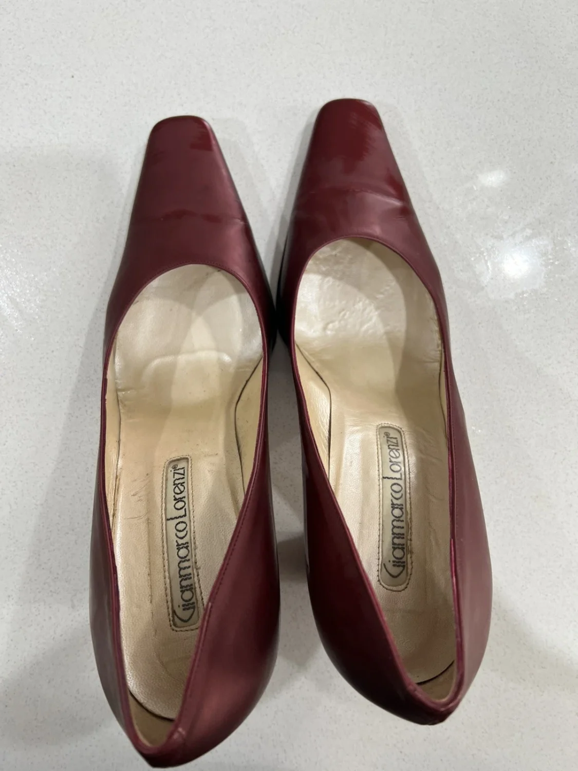 Designer Gianmarco Lorenzi womens shoes size 39.5