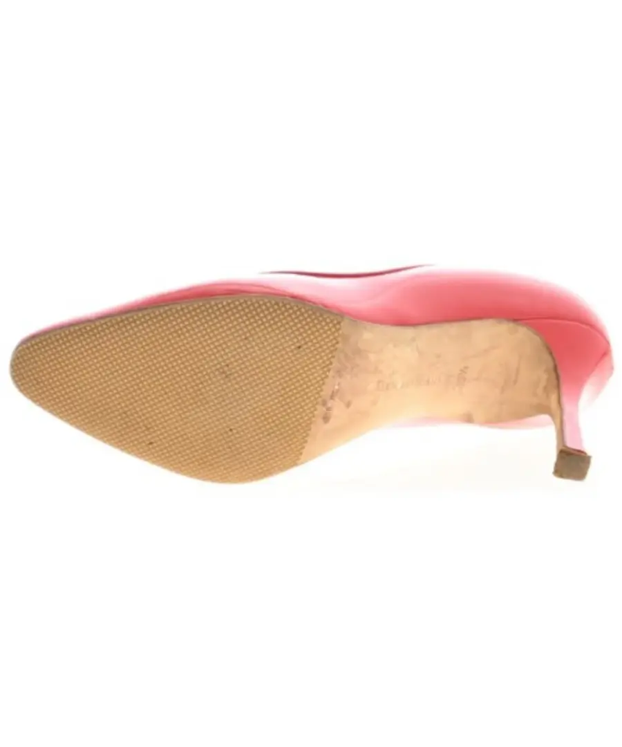 MANOLO BLAHNIK 高跟鞋女式 36.5 码红色漆皮-