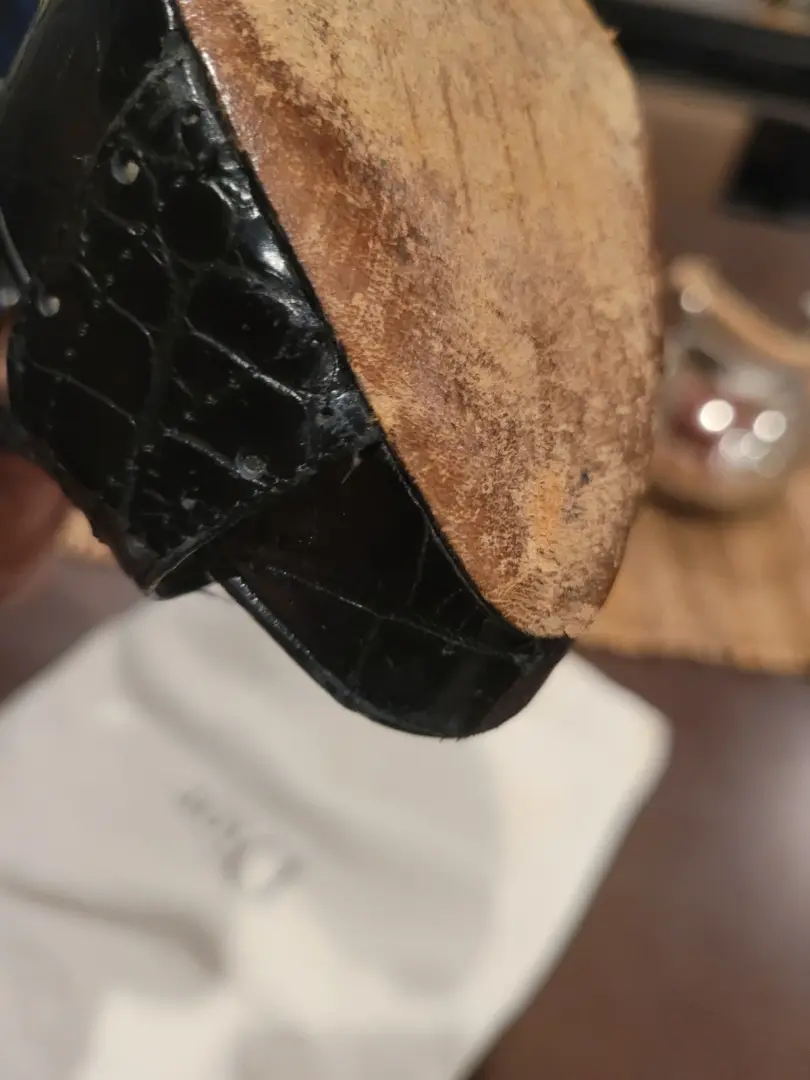 迪奥复古Y2K鳄鱼楔-