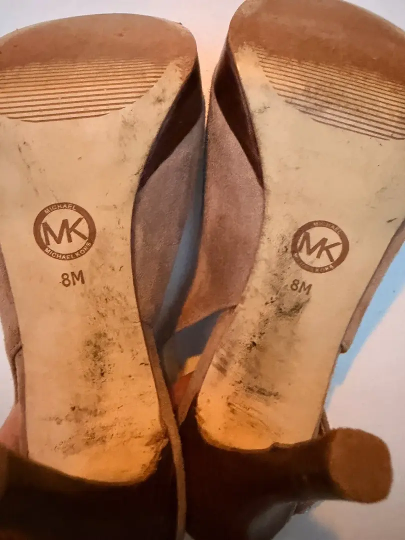 米色 Michael Kors 女式 8M 细高跟鞋-
