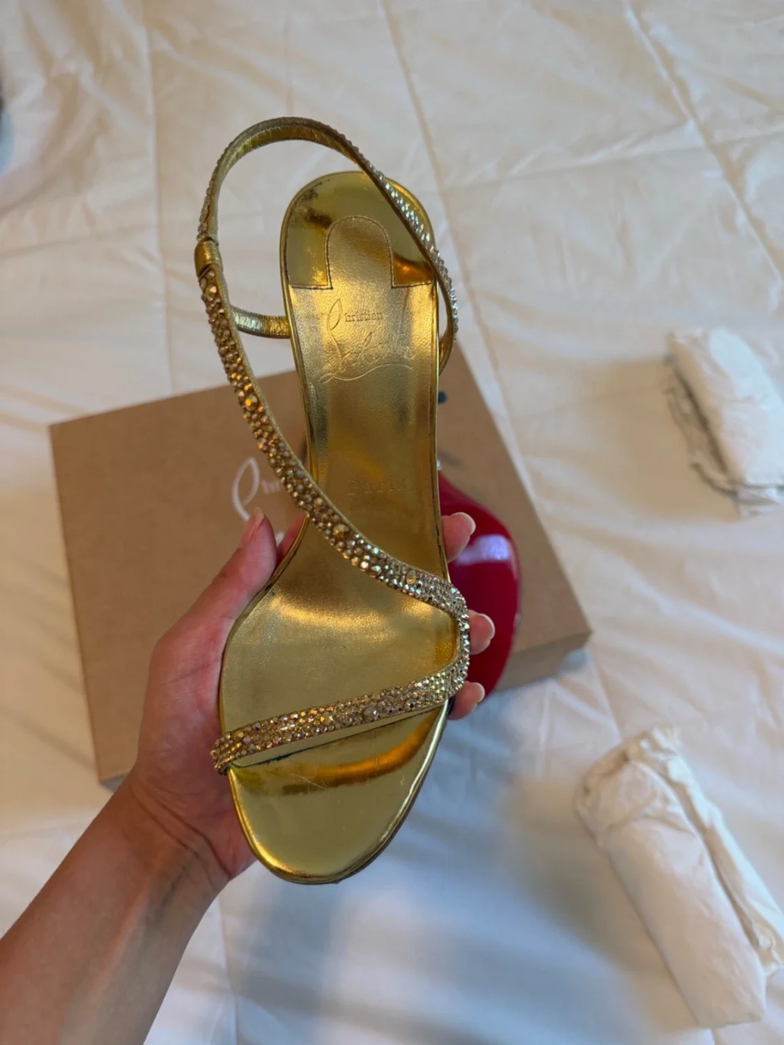 Christian Louboutin Rosalie STRASS-