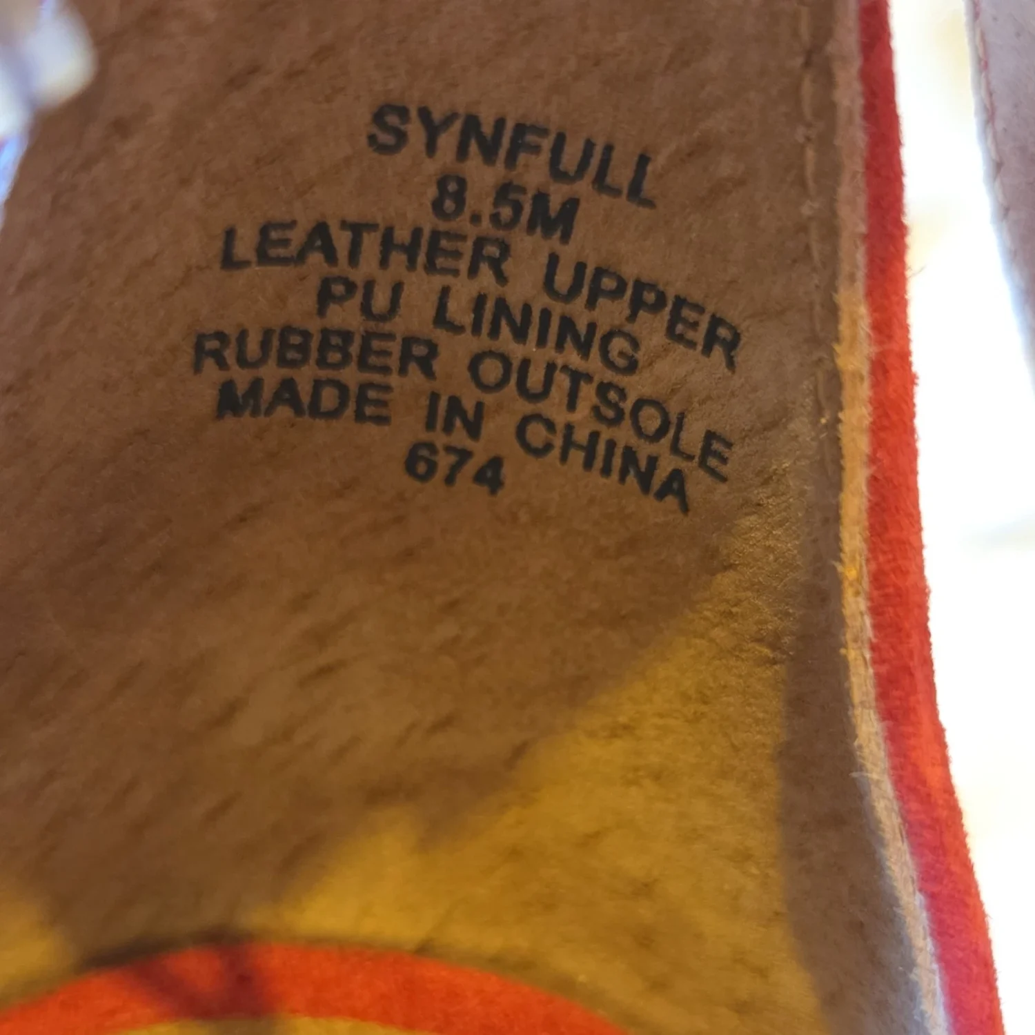 Steve Madden 女式红色皮革条纹踝带扣绑带高跟鞋 8.5-