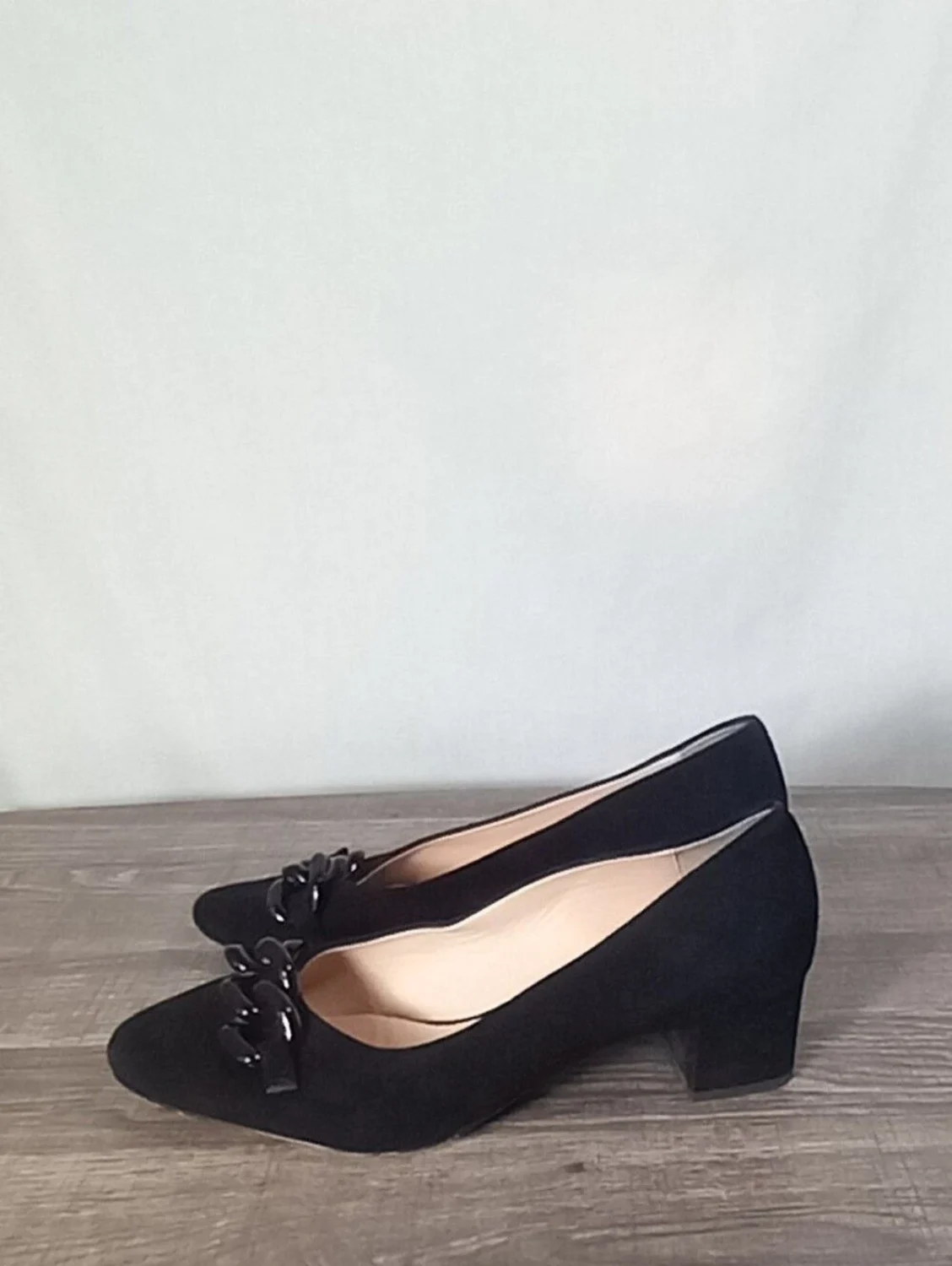Kate Spade 黑色 Kacey 一脚蹬高跟鞋 8.5B 码-