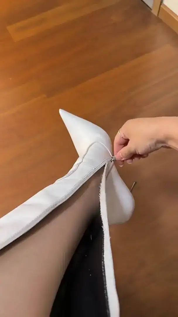 有点尖了