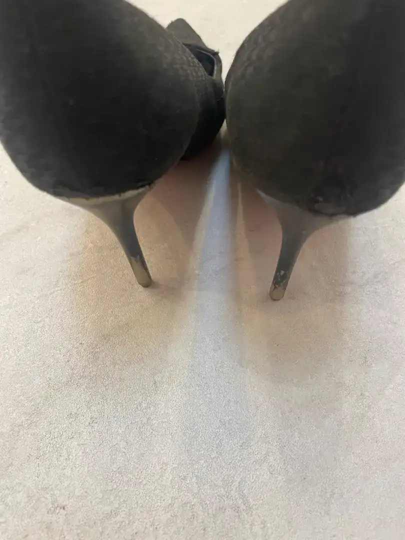 售楼处小姐姐的黑色高跟鞋 #好看的鞋子上新啦 #时尚美鞋爆款推荐 #闲置高跟鞋