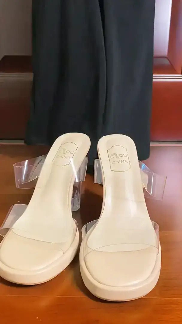 #高跟凉拖 #夏季新款凉鞋