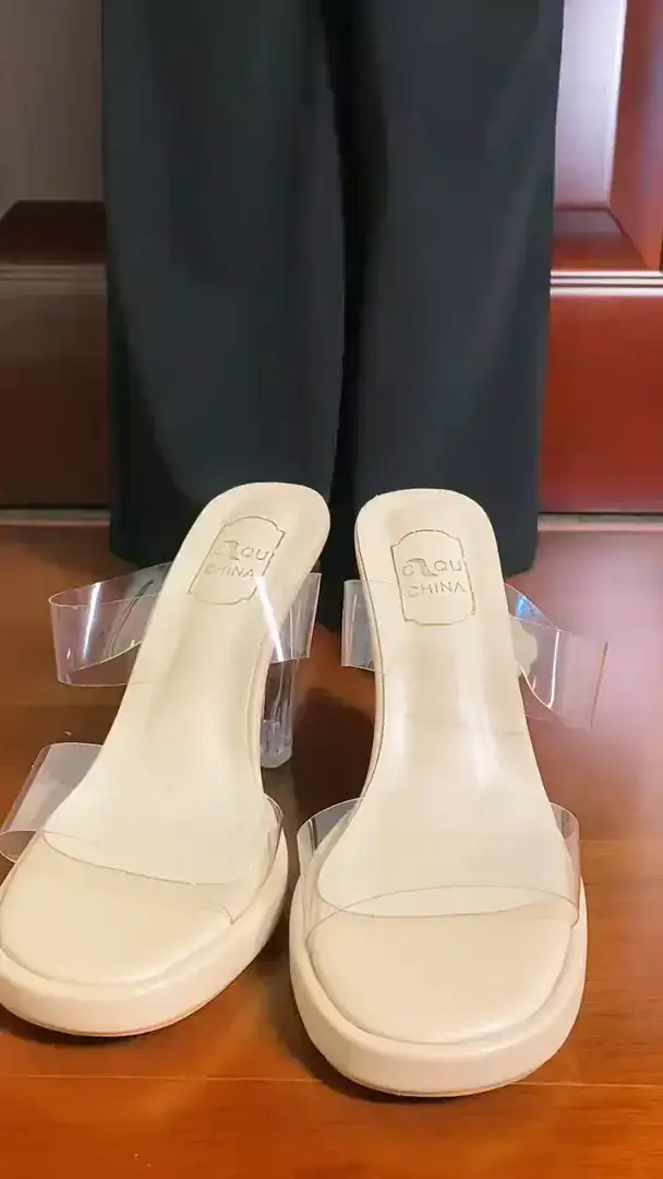#高跟凉拖 #夏季新款凉鞋