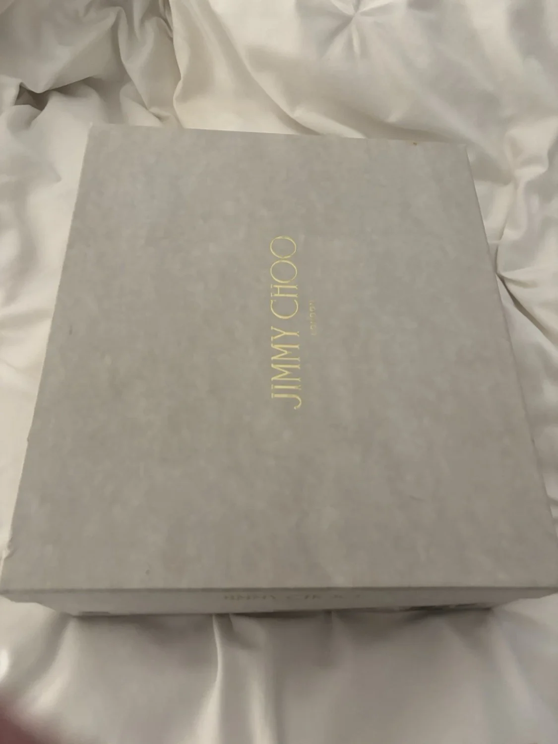 Jimmy Choo Harper 100 女式浅口鞋 8.5 码 Iridescent Sand-