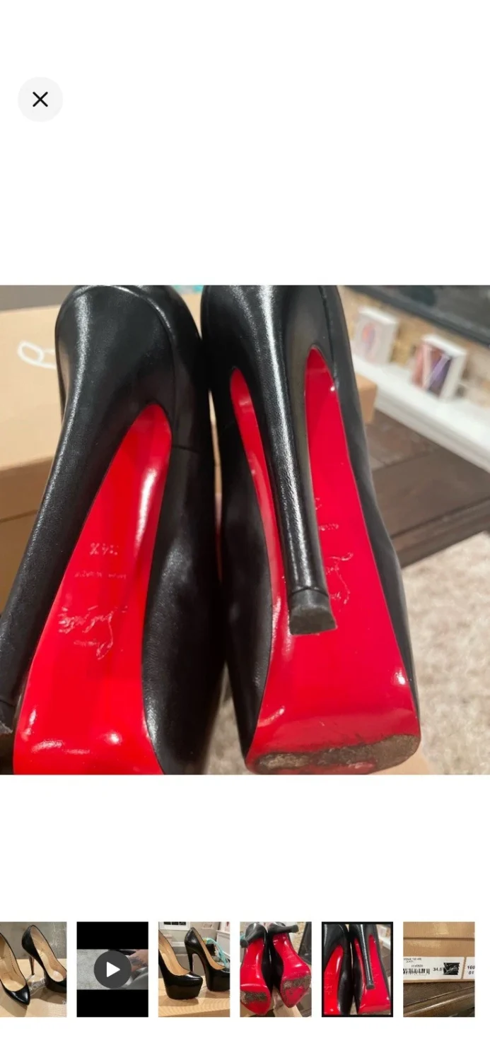 christian louboutin daffodile 尺寸 34.5-
