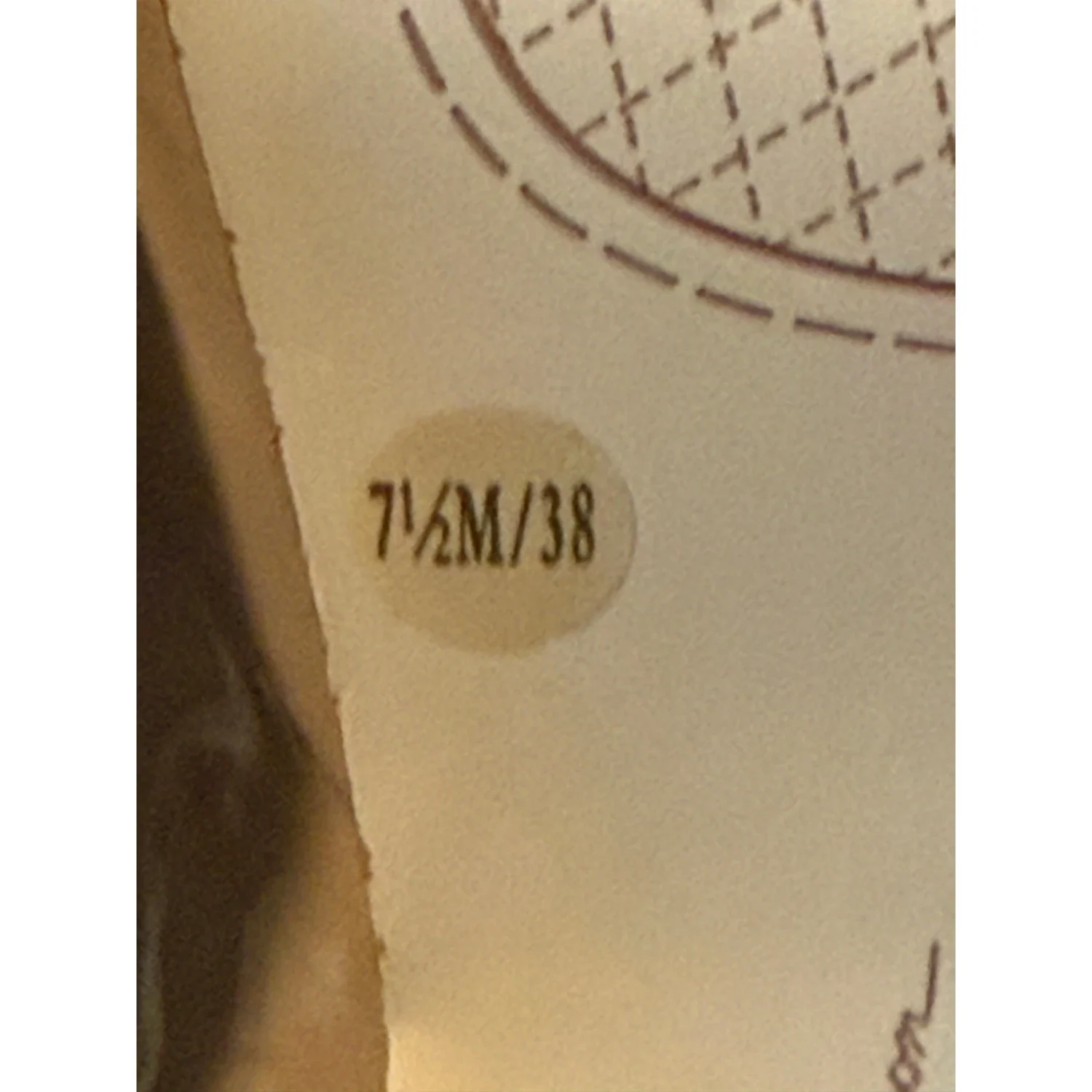 全新 Jessica Simpson 裸色专利平台高跟鞋 杏仁鞋头 7.5 米 38 JS-Dany-