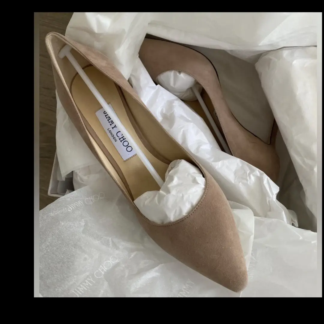 Jimmy Choo Romy 85麂皮绒高跟鞋-
