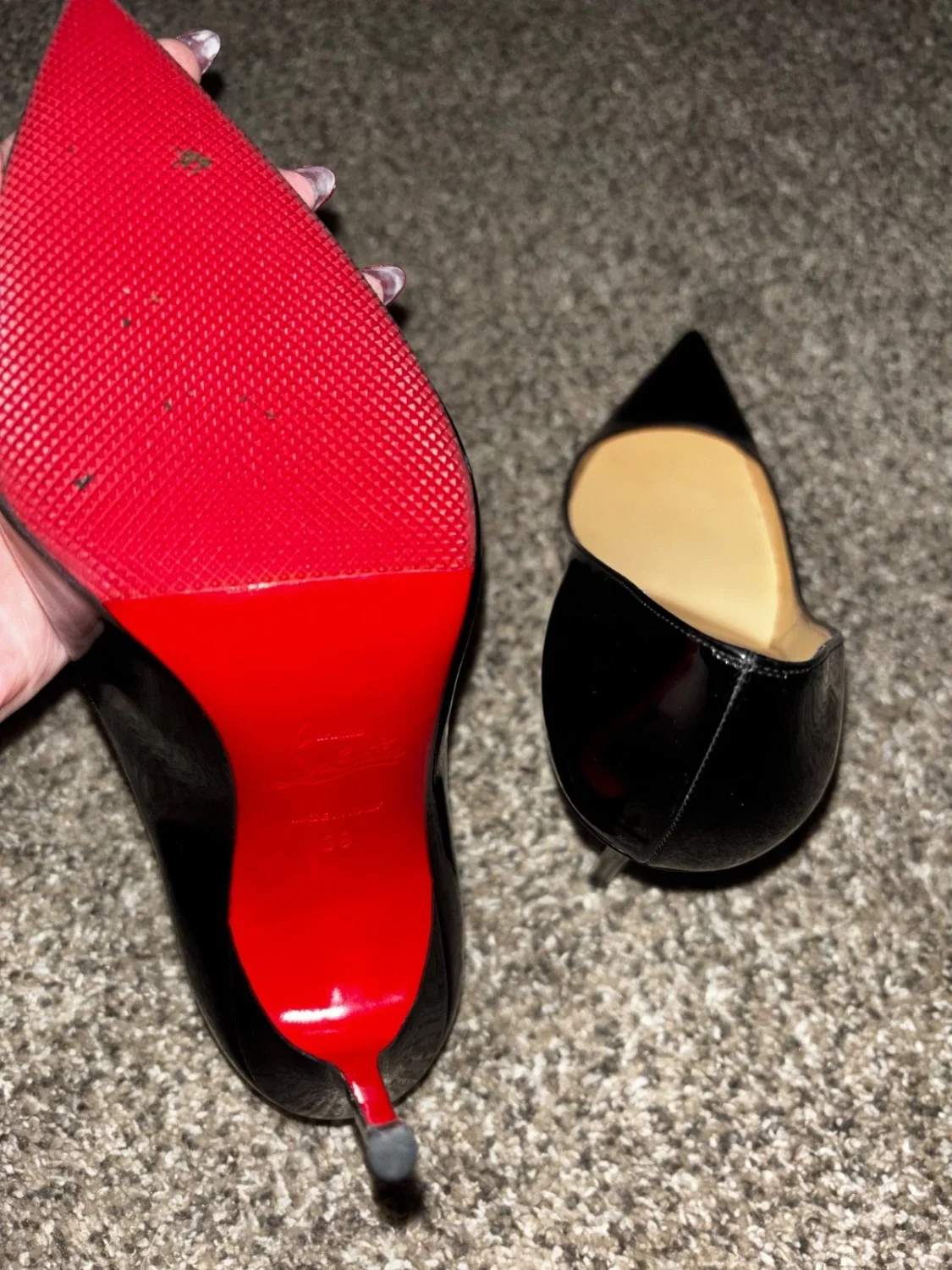 Christian Louboutin 高跟鞋尖头 100 EU38/US8-