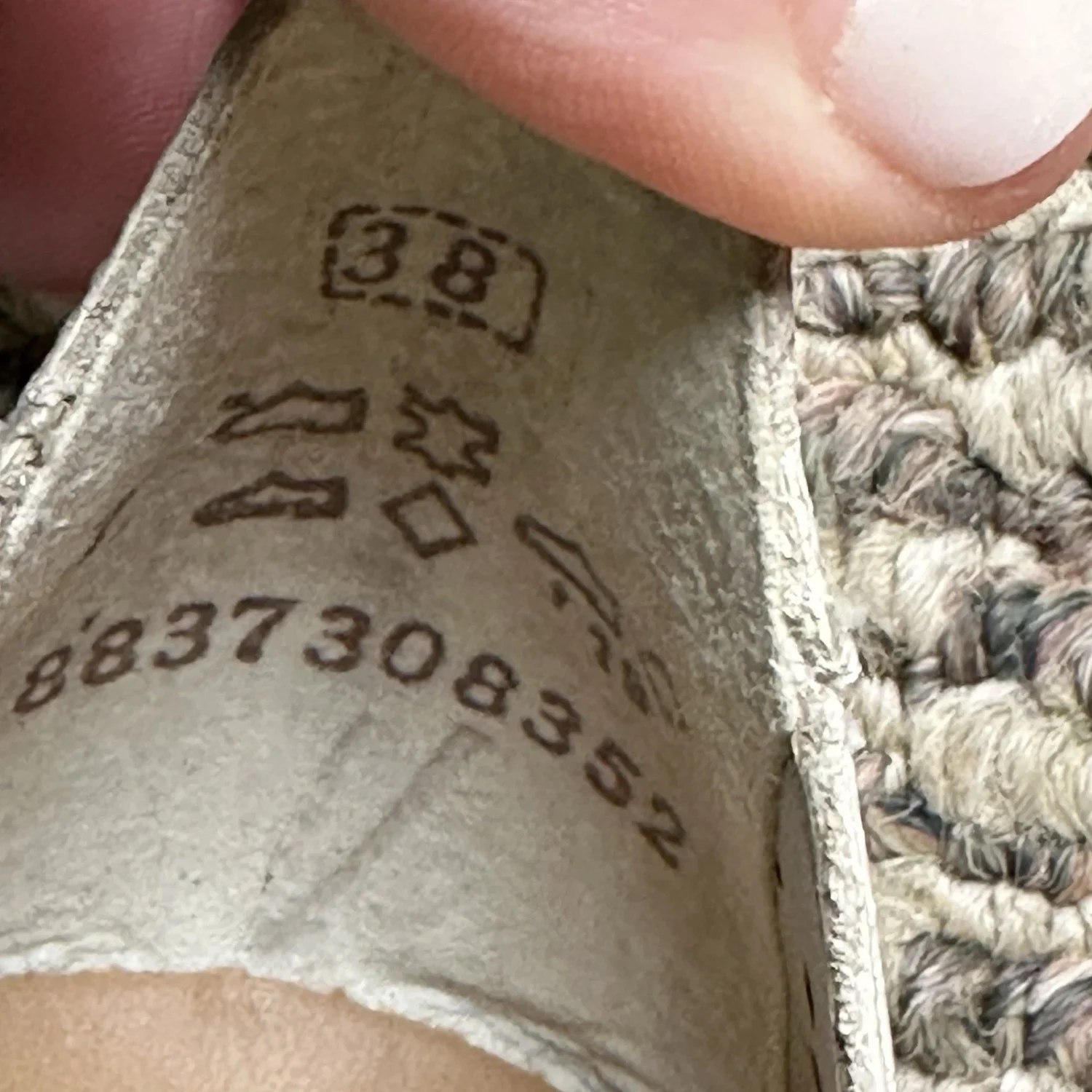 RIEKER Mirjam Mary Jane 高跟鞋 奶油镂空皮革 38 码 7-7.5 经典学院风-